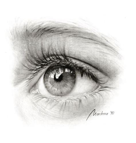 Ojos TeÑidos De Carboncillo Ojos Dibujados A Lapiz Dibujos A Lápiz Y