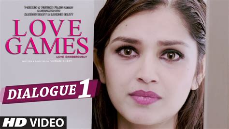 Love Games Movie Dialogue Promo 1 Dont Ever Break My Heart T