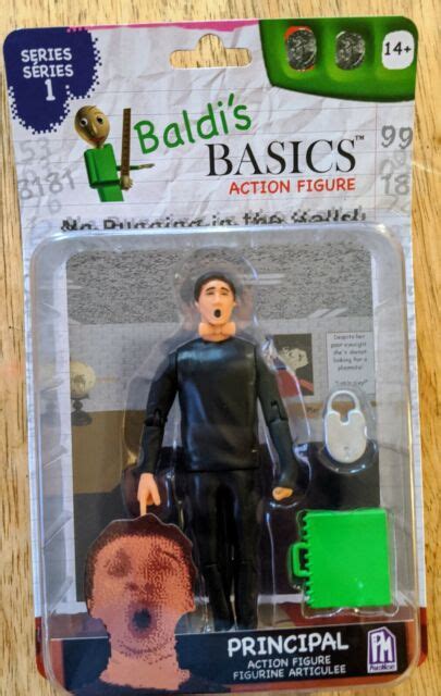 Baldis Basics 5 Inch Action Figure Principal Of The Thing Ebay