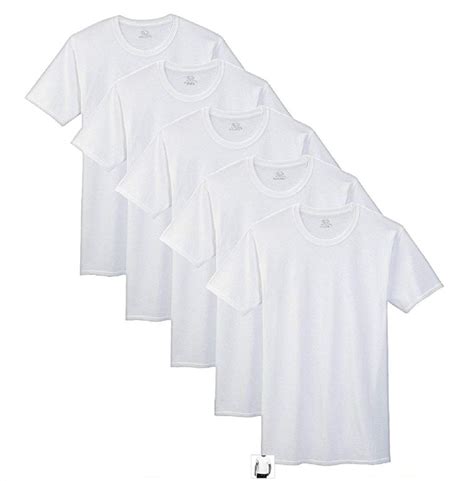 Mens Fruit Of The Loom 100 Cotton White T Shirt Size 2xl At