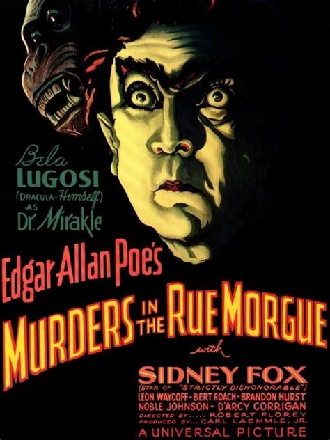the murders in the rue morgue 1986 filmi