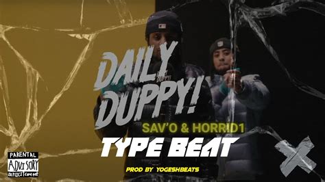 horrid1 x sav o x daily duppy type beat 2022 ghosty x dark piano drill youtube