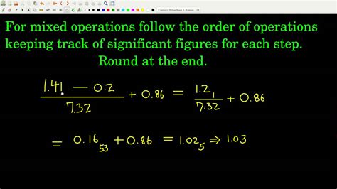 Similarly, the introduction of scientific notation to students who may. Chem143 Sig Figs in Mixed Operations - YouTube