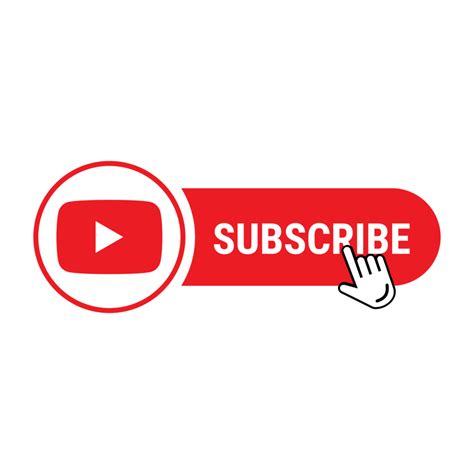 Youtube Subscribe Button Png Free Download 19950920 P