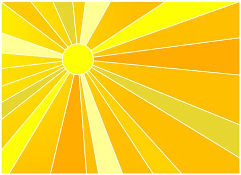 Free Vector Graphic Sun Rays Solar Sunlight Sunny