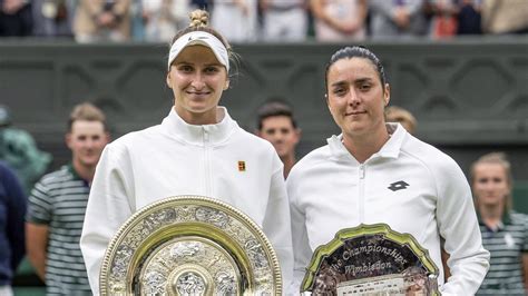 Wimbledon Day Results Vondrousova Becomes Womens Champion