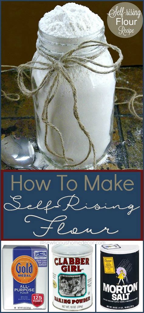 Baking powder, on the other hand, is a complete package: How To Make Self Rising Flour Recipe With Baking Powder ...