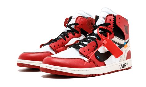 An authentic off white aj1 chicago pair would have considerable space left between the nike swoosh and the midsole. Off-White x Air Jordan 1 Chicago White - Sneaker Bar Detroit