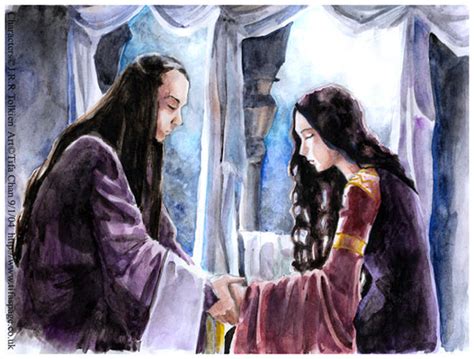 Elrond And Arwen By Tifachan On Deviantart
