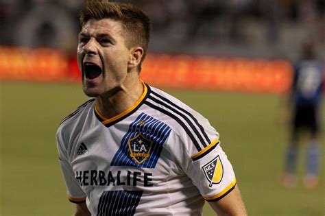 Steven Gerrard Makes His La Galaxy Debut Mirror Online