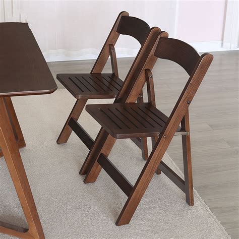 Vidaxl folding sun lounger solid acacia wood. Full wood dining chair folding chair Japanese style simple ...