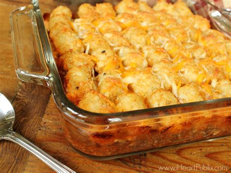 Cut up the hot dogs and mix into the chili. Tater Tot Chili Cheese Dog Casserole - Super Meal To Go ...