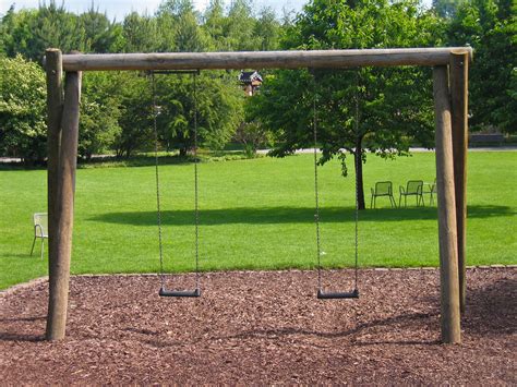 Swing In A Park Free Photo Download Freeimages