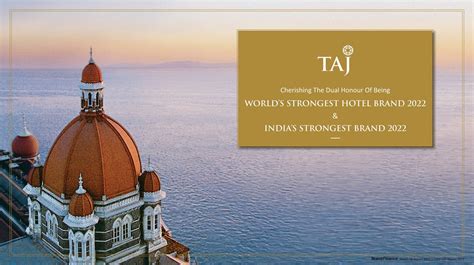 Indias Taj Ranked Worlds Strongest Hotel Brand Again Business Chief Apac