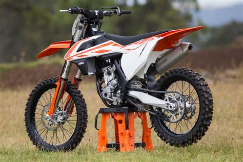 Not in any substantive way. Review: 2017 KTM 250 SX-F - MotoOnline.com.au