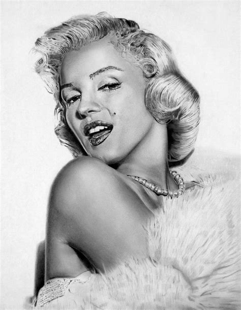 Marilyn Monroe Drawing By Rollingboxes On Deviantart