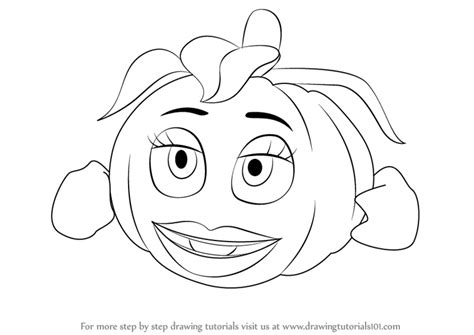 Customize your coloring page by changing the font and text. Learn How to Draw Bobo from Spookley the Square Pumpkin ...