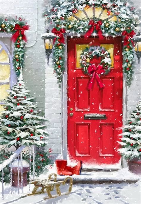 Maybe you would like to learn more about one of these? Christmas eve in painting by Richard Macneil - Art ...