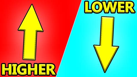 HIGHER OR LOWER?! - YouTube