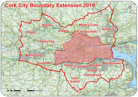 Cork City Boundary Extension 2019 Map Film In Cork