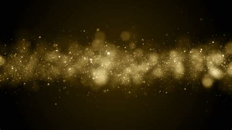 Particles Gold Glitter Awards Dust Stock Footage Video 100 Royalty