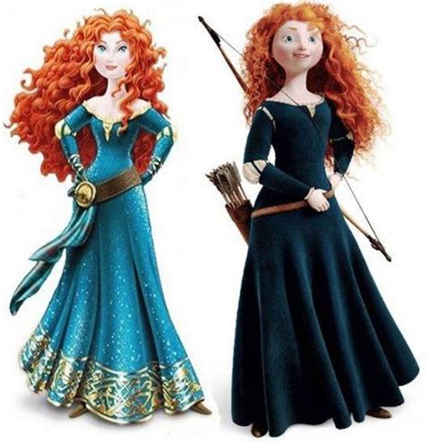 Uh Oh Disney Did A Makeover On Merida From Brave And People Are Not