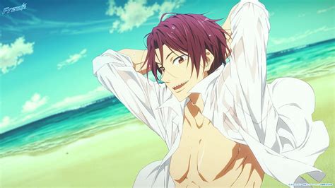 Rin Matsuoka Iwatobi Swim Club Anime Anime Boy Male Hd Wallpaper