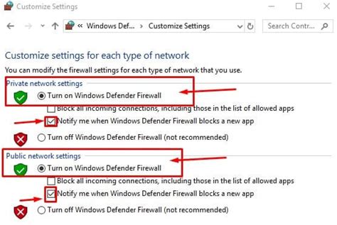 Windows 10 Firewall Settings Allow An App Through Windows Firewall
