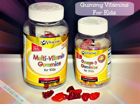 5 vitamin d benefits for kids. Easy Vitamins for Kids: Vitacost Gummies • Just Add Cloth