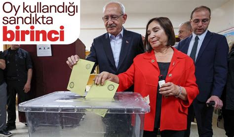 Kılıçdaroğlu nun oy kullandığı sandıkta en çok oyu kendisi aldı
