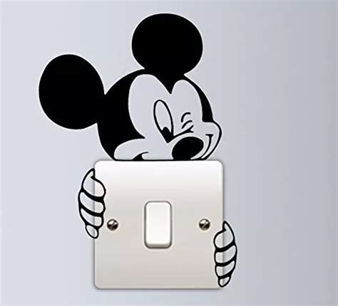2 Adesivo Interruptor Tomada Infantil Disney Mickey 01 Parcelamento