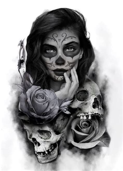 280 best sugar skull tattoo designs with meanings 2020 día de los muertos skull tattoo