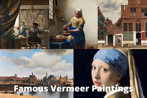 13 Most Famous Vermeer Paintings Artst