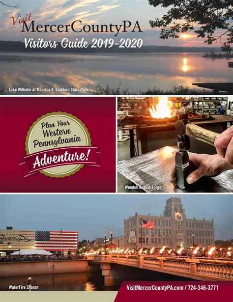 Visit Mercer County Pa Visitors Guide 2019 2020