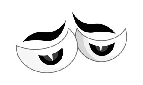 Cartoon Eyes Illustration Close Stock Photo By ©agaes8080 198832818