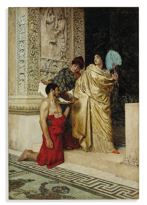 Vasilii Smirnov 1858 1890 Salome Receiving The Head Of John The Baptist Christie S