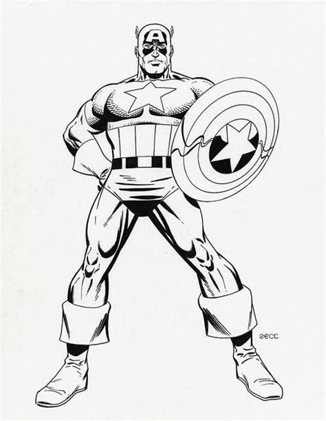 145 mickey pictures to print and color. marvel1980s: Captain America by Mike Zeck. | Captain america drawing, Captain america, Character ...