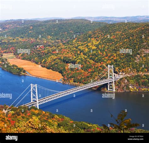 Bear Mountain Bridge New York Stock Photo Alamy