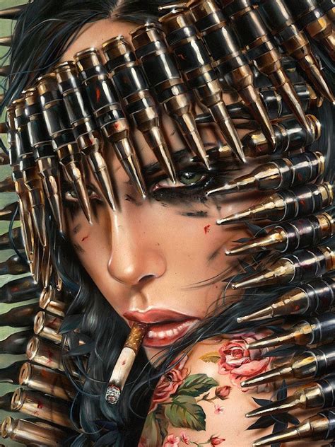 If Looks Could Kill By Artist Brian Viveros Check Out His Other Work