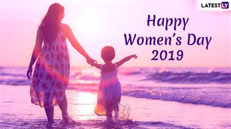 It celebrates women's contributions to society, raises awareness about the fight for gender parity, and inspires support for organizations that help women the 2020 theme was #eachforequal; Happy Women's Day 2019 Wishes: SMS, WhatsApp Stickers, GIF ...