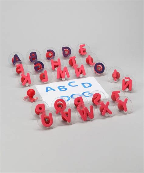 Look At This Uppercase Alphabet Letters Foam Stamp Set On Zulily Today Uppercase Alphabet