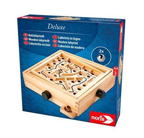 Noris Jeu De Labyrinthe De Luxe En Bois X Cm Jeux De Soci T