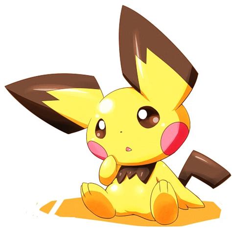 Pichu Pokémon Zerochan Anime Image Board