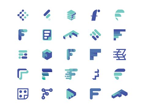 F Logos By Clint Hess On Dribbble