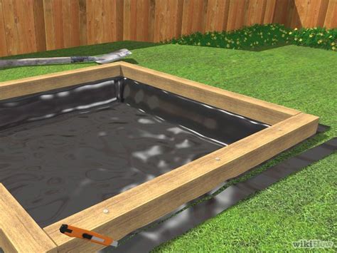 Build A Sandbox Build A Sandbox Backyard Play Kids Sandbox