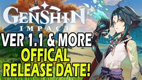 Genshin Impact Ver 13 Release Date