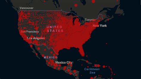 Mapa Del Coronavirus En Estados Unidos Y En El Mundo En Tiempo Real