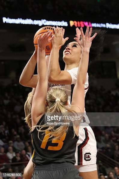 South Carolina Gamecocks Guard Brea Beal Puts Up A Shot Sandwiched By News Photo Getty Images