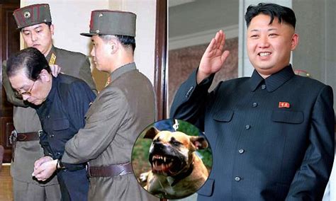Kim Jong Un Had Scum Uncle Eaten Alive By Dogs Daily Mail Online