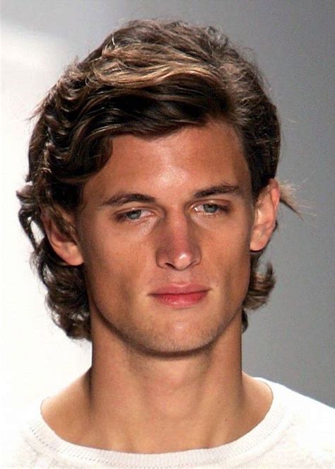 Medium Wavy Feminine Hairstyles For Men Guys Medium Hair